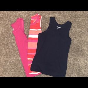 #3 Size 4 (XS) Girls Tanks
